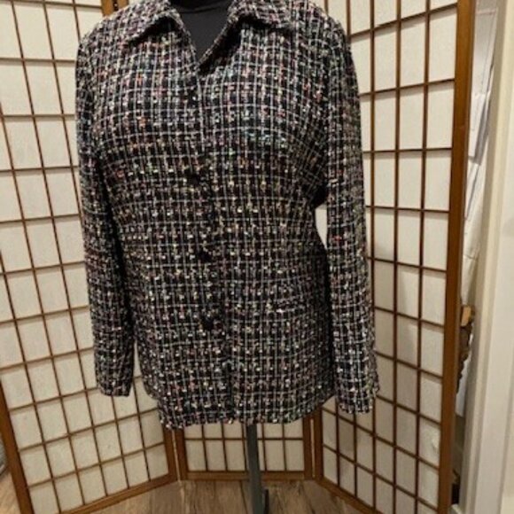 Tweed look Jacket - Picture 1 of 5